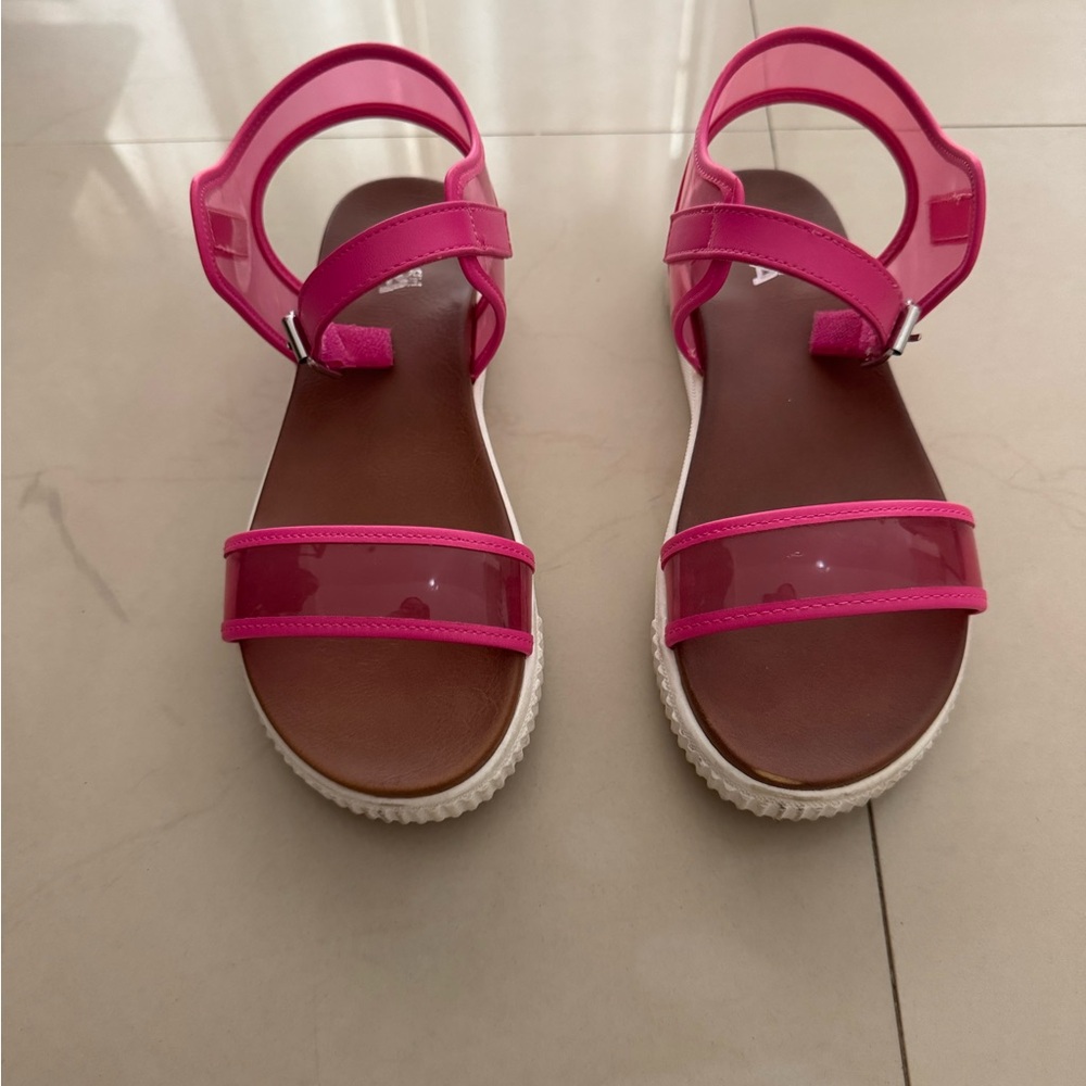 MIA platform sandals hot pink size 5